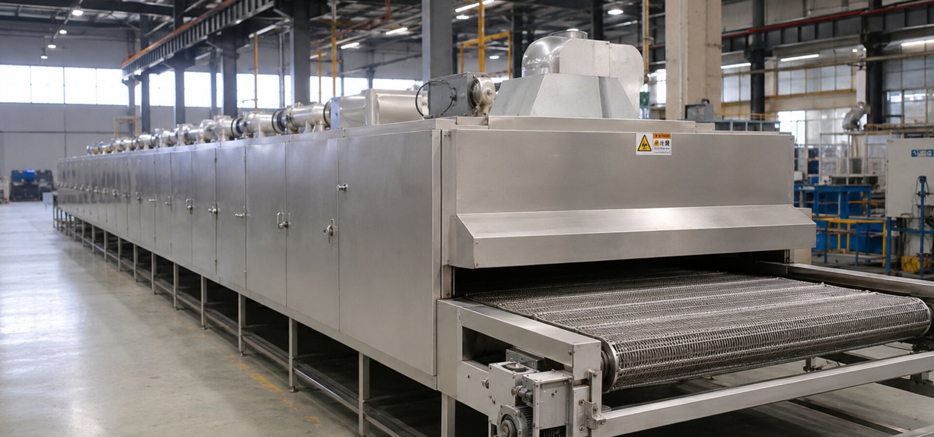 Continuous Tunnel Oven Line